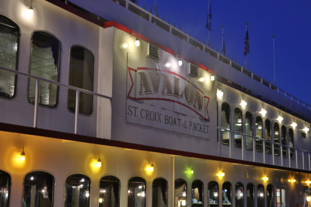 Avalon paddlewheel boat