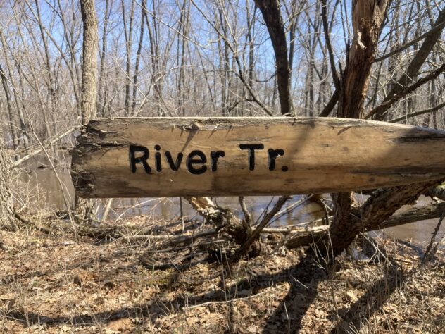 River Trail Sign